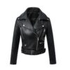 Perfecto Noir Femme Années 80