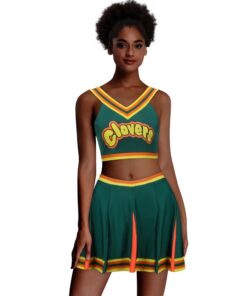 Déguisement cheerleader clovers années 80