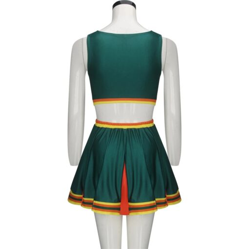présentation du Déguisement cheerleader clovers années 80