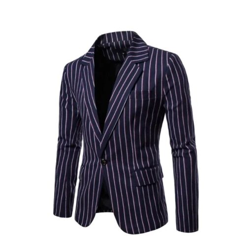 Blazer Rayé Années 80 Homme
