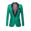 Blazer Vert Émeraude Homme
