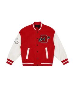 Veste universitaire rouge