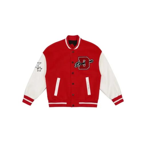 Veste universitaire rouge