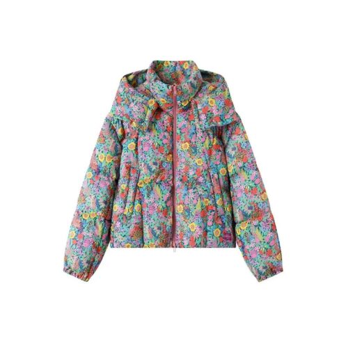 Veste de Ski Psyché-Fleurs