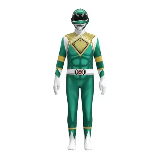 Déguisement Power Ranger Vert Classique