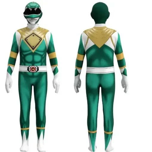 Déguisement Power Ranger Vert Classique