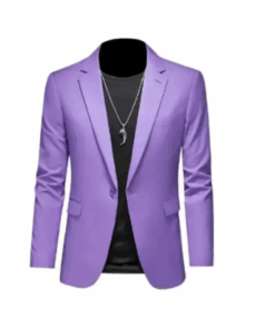 Blazer Violet Homme