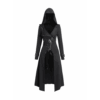 une Manteau Long Gothique à Capuche Femme
