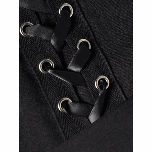 la Manteau Long Gothique à Capuche Femme