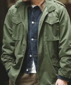 Veste Militaire Kaki Homme Années 80