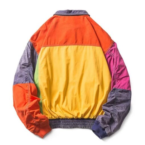 vue arrière de la Veste Colorblock AYWTER TREND