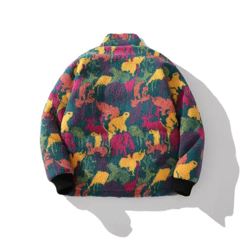Veste Hiver Patchwork Animalier