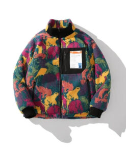 Veste Hiver Patchwork Animalier