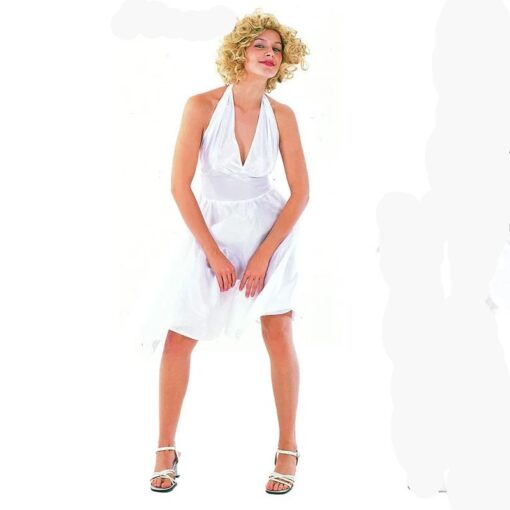 Robe pin-up blanche