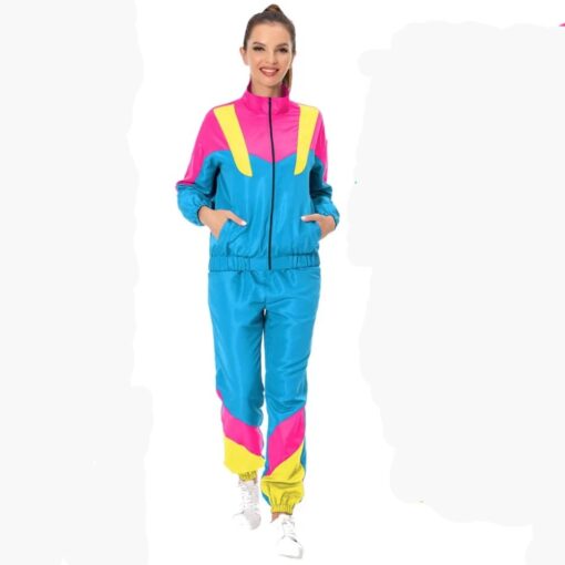 Ensemble sport vintage flash pop