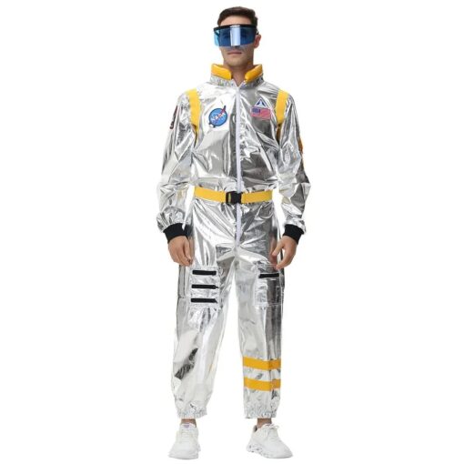 Combinaison Spatiale Futuriste HoloNasa jaune