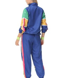 Survêtement rétro colorblock