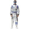 Combinaison Spatiale Futuriste HoloNasa bleue