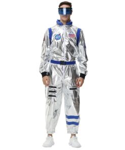Combinaison Spatiale Futuriste HoloNasa bleue