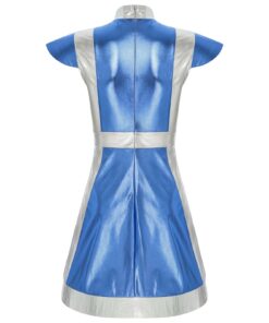 Robe Cosmique Bicolore Métallisée