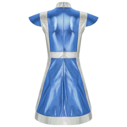 Robe Cosmique Bicolore Métallisée