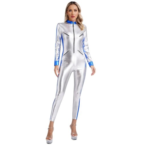Combinaison Galactica Argent & Bleu