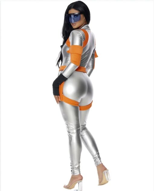 Combinaison Interceptor Argent & Orange