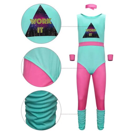 Tenue aérobic vintage