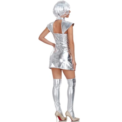 la Robe Galactique Chromée avec Cuissardes