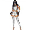 Combinaison Interceptor Argent & Orange