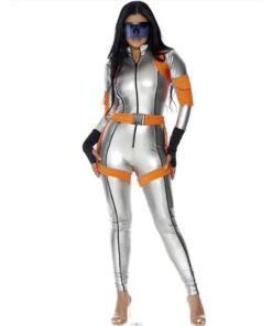 Combinaison Interceptor Argent & Orange