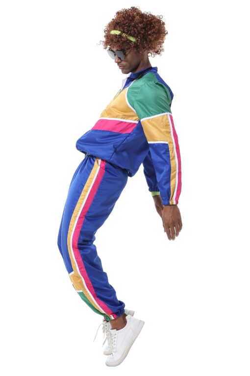 Survêtement rétro colorblock