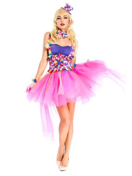 Costume De Clown Glamour Féminin