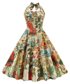 Robe pin-up frida jungle