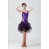 Robe charleston violette