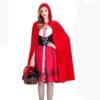 Costume Petit Chaperon Rouge Élégance Vintage