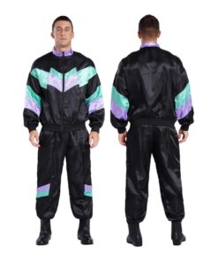 Survêtement homme noir galaxy
