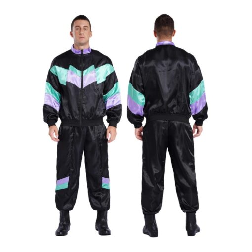 Survêtement homme noir galaxy