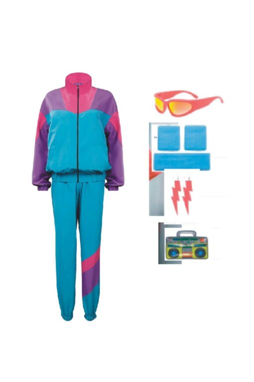Pack complet années 80 femme