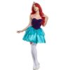 Costume Sirène Pop Turquoise & Violet