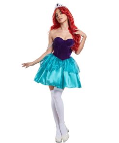 Costume Sirène Pop Turquoise & Violet
