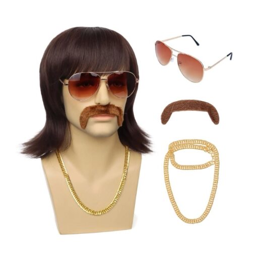 Kit Déguisement Mullet Années 70