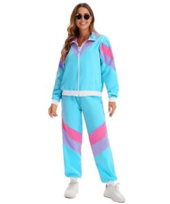 Survêtement bleu pastel femme