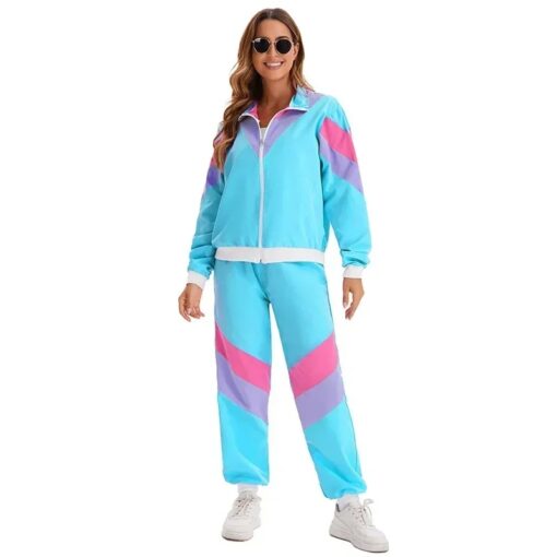 Survêtement bleu pastel femme