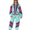 Survêtement oversize femme vert menthe & prune