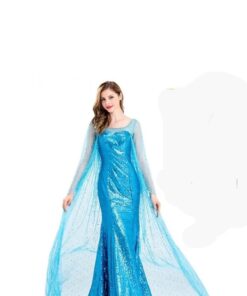 Robe Reine de Glace Étincelante