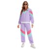 Survêtement violet pastel femme