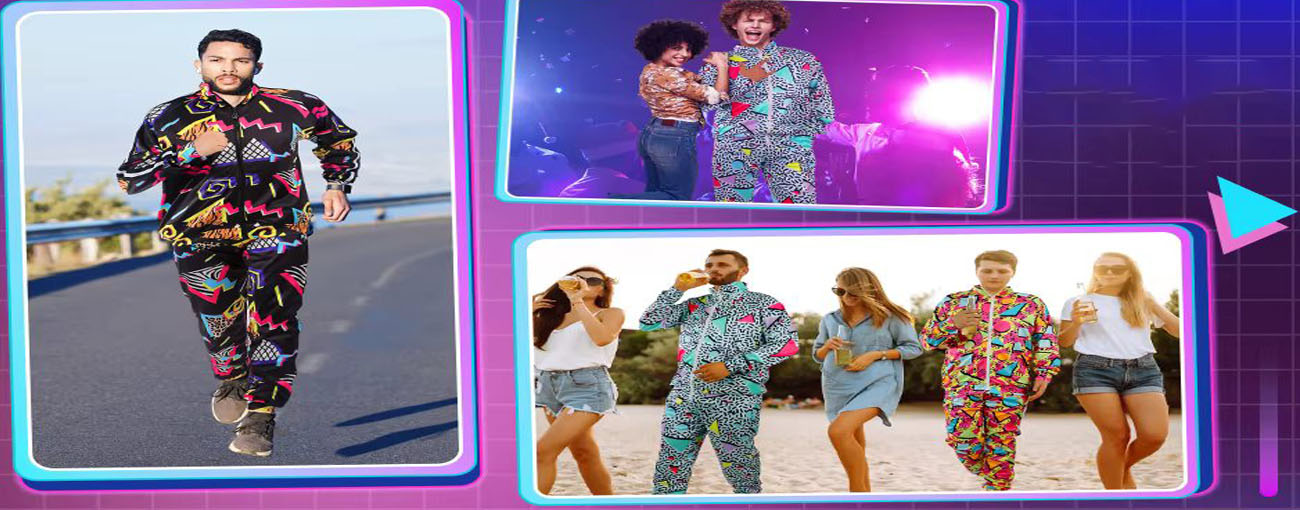 le style rétro des années 80
