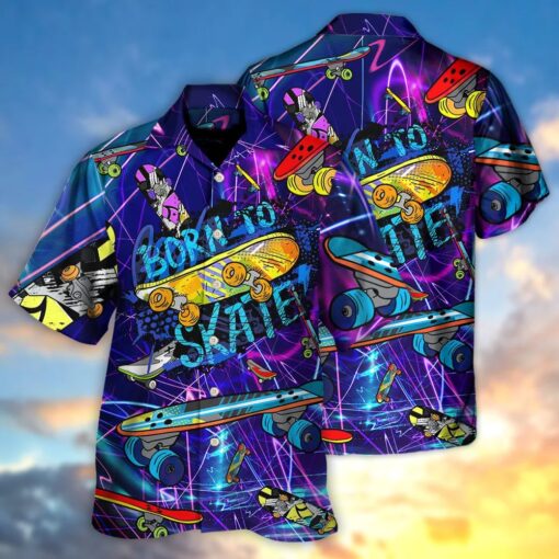 Chemise Année 80 Born to Skate