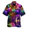Chemise Année 80 Noël Néon